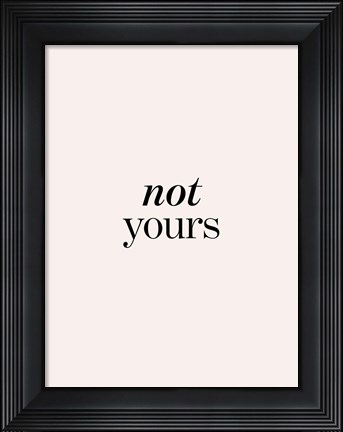 Framed Womxn V Print