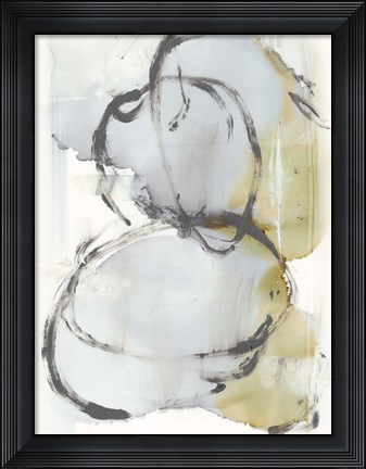 Framed Swirled I Print