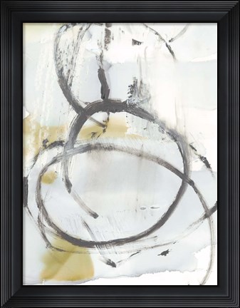 Framed Swirled II Print