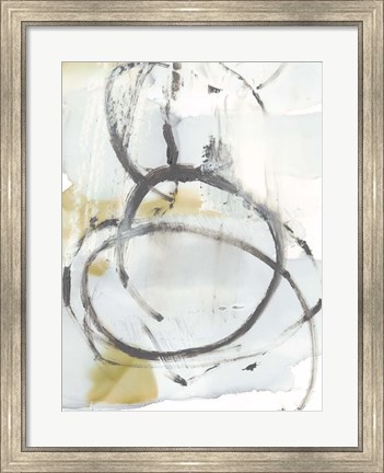 Framed Swirled II Print