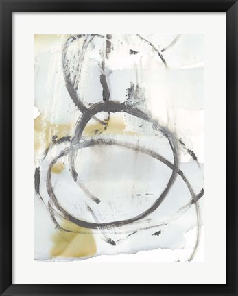 Framed Swirled II Print