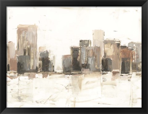 Framed City Vista II Print