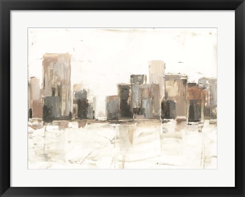 Framed City Vista II Print