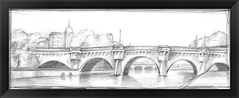 Framed Pont Neuf Print