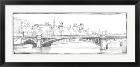 Framed Pont de Notre Dame Print