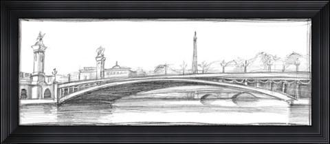 Framed Pont Alexandre III Print