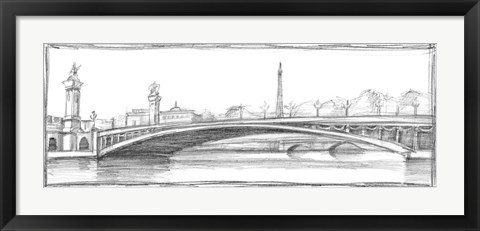 Framed Pont Alexandre III Print