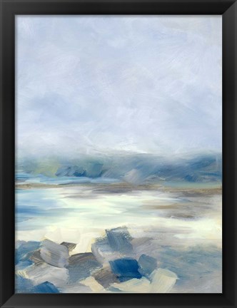 Framed Foggy Shores Print