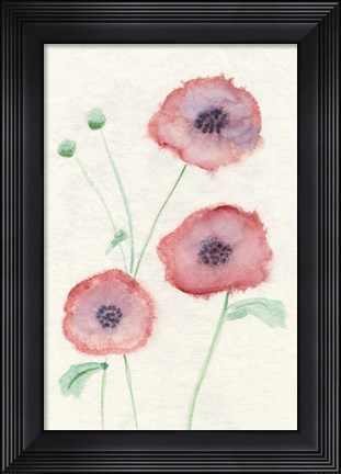Framed Petite Fleur I Print