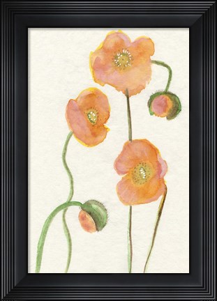 Framed Petite Fleur III Print