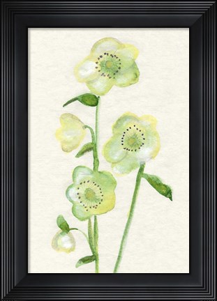 Framed Petite Fleur VI Print