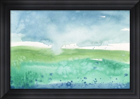 Framed Go Lightly I Print