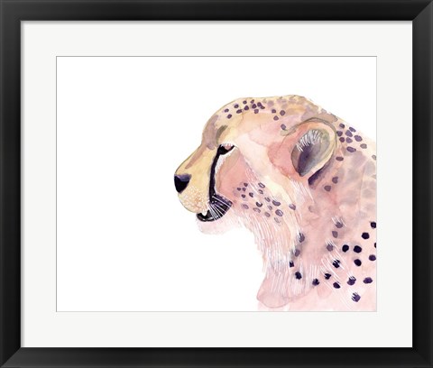 Framed Sunset Safari VI Print