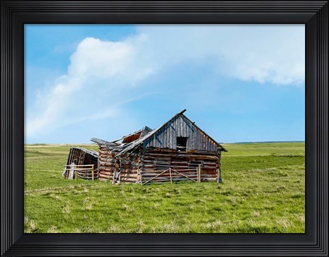 Framed Barn Scene II Print