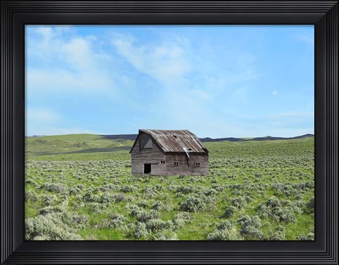 Framed Barn Scene III Print