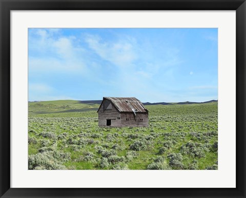 Framed Barn Scene III Print