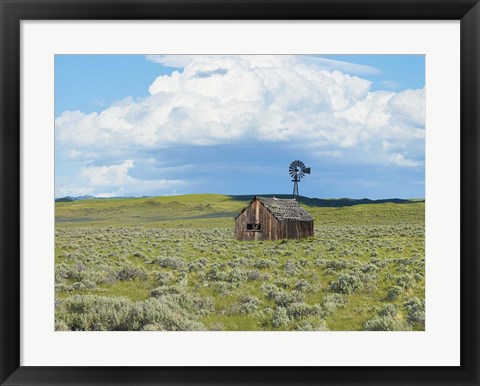 Framed Barn Scene IV Print