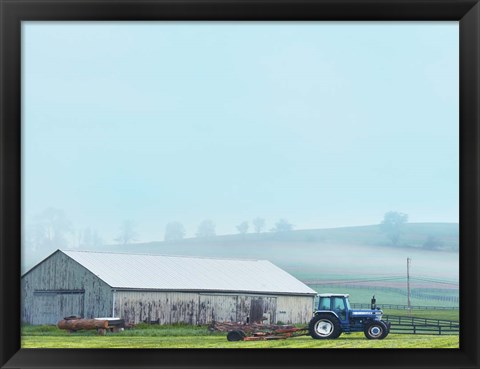 Framed Barn Scene VII Print