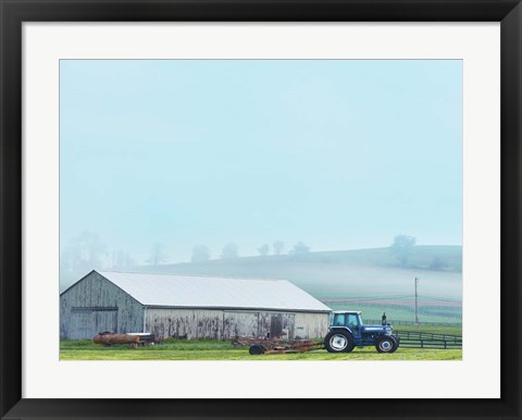 Framed Barn Scene VII Print