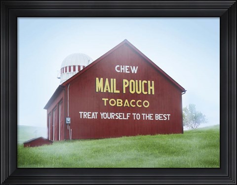 Framed Barn Scene VIII Print