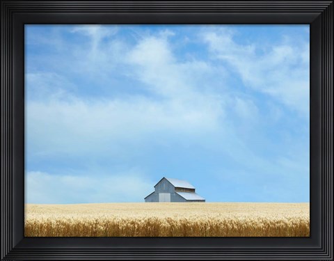 Framed Barn Scene IX Print