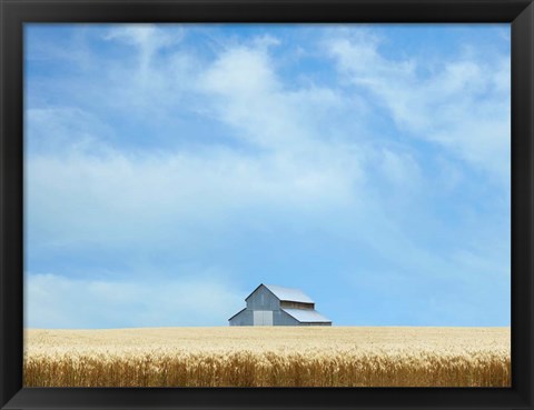 Framed Barn Scene IX Print