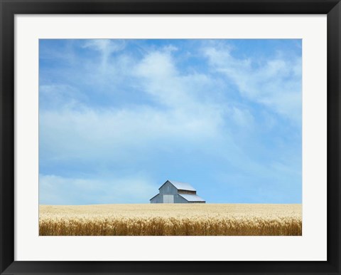 Framed Barn Scene IX Print