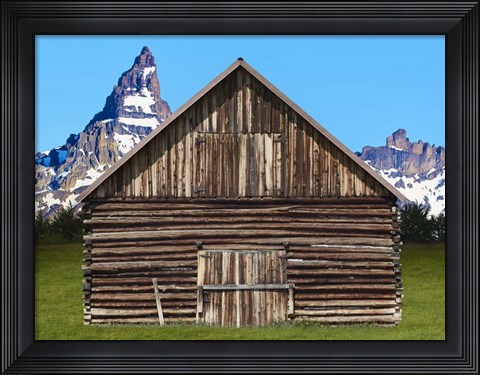 Framed Barn Scene XI Print