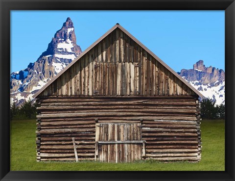 Framed Barn Scene XI Print