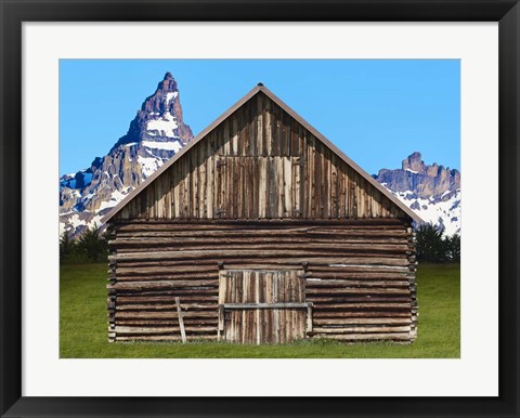 Framed Barn Scene XI Print