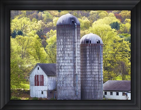 Framed Barn Scene XV Print