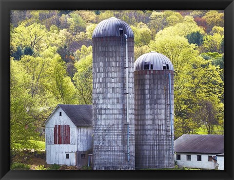 Framed Barn Scene XV Print