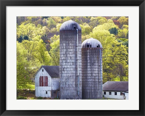 Framed Barn Scene XV Print