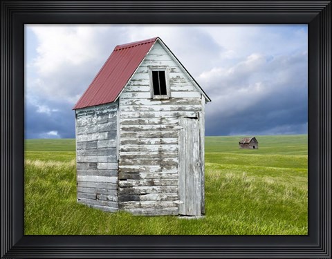 Framed Barn Scene XVI Print