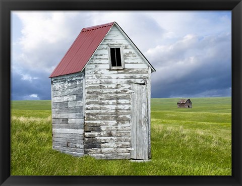 Framed Barn Scene XVI Print