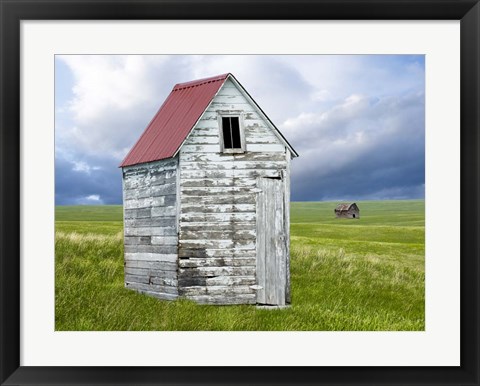 Framed Barn Scene XVI Print