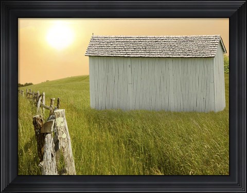 Framed Barn Scene XVII Print