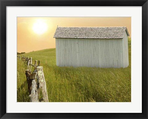 Framed Barn Scene XVII Print