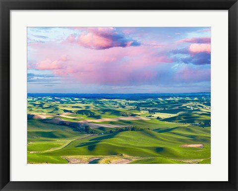 Framed Farmscape Photo I Print