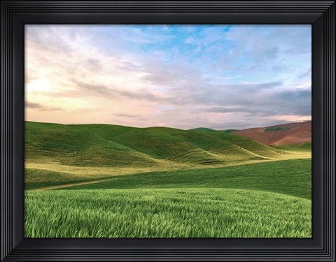 Framed Farmscape Photo V Print