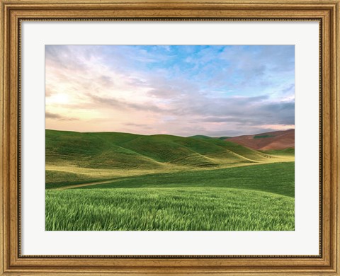 Framed Farmscape Photo V Print