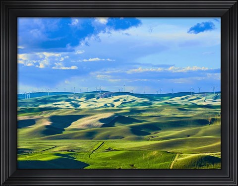 Framed Farmscape Photo VI Print