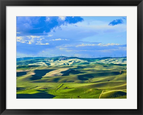 Framed Farmscape Photo VI Print