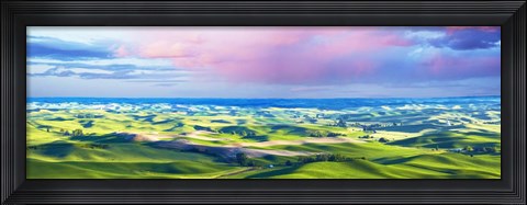Framed Farmscape Panorama II Print