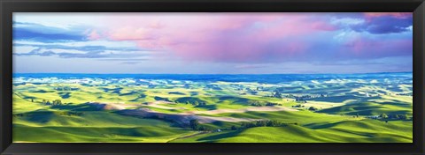 Framed Farmscape Panorama II Print