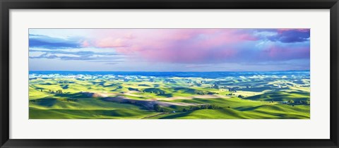 Framed Farmscape Panorama II Print