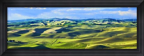Framed Farmscape Panorama III Print