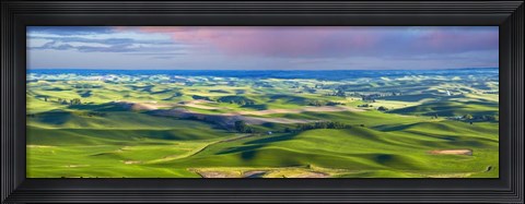 Framed Farmscape Panorama IV Print