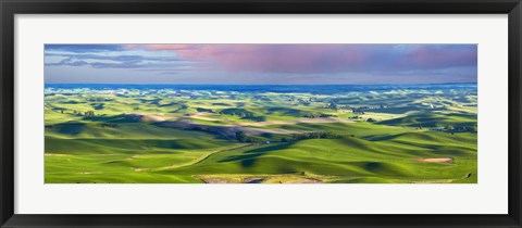 Framed Farmscape Panorama IV Print