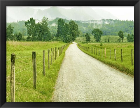 Framed Country Road Photo I Print